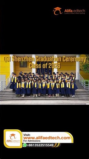 QSI Shenzhen Graduation Ceremony 2026 🎓