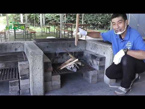 野外炊事の火のつけ方