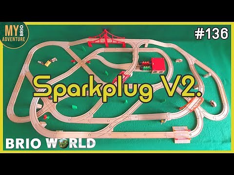 BRIO World Wooden Train Track Layout [136]