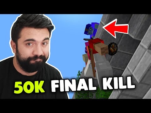 50'LİK ADAM BİZİ BİTİRDİ! Minecraft: BED WARS