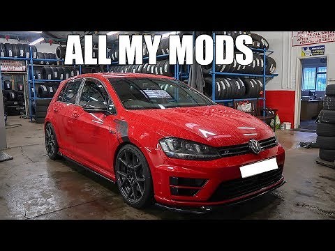 ALL MODS ON MY MK7 GOLF R