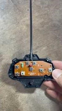 Repair the control panel🔧