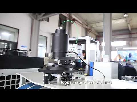 VSM Vibrating Sample Magnetometer M-H Curve Hysteresis Graph Test System