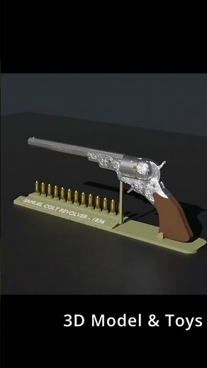 Samuel Colt Revolver (Supernatural) - Short