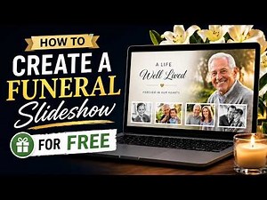 How To Create A Funeral Slideshow For Free