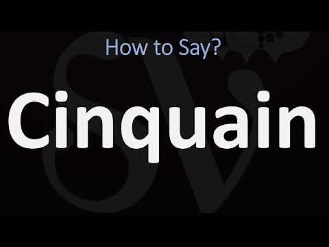 How to Pronounce Cinquain? (CORRECTLY)