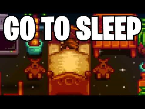 Stardew Valley Rain Sounds for Sleeping - ASMR Rain, White noise, Beat Insomnia, Cozy Studying