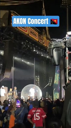 🔥Akon in PNG 2025🇵🇬 #shorts #akon #png