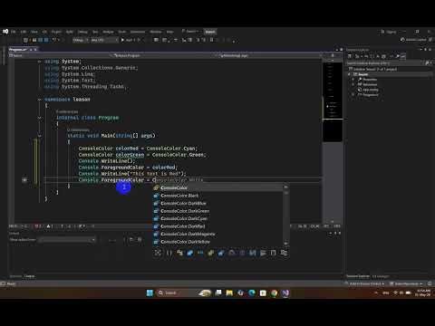 C# / Text Color