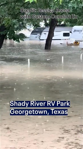 ❤️ Not all heroes wear capes—like this one, who waded into floodwaters to save a dog from the RV park in Georgetown, TX. | Million Voices