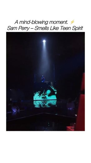 Crazy Voices on Instagram: "Some performances don’t fit inside the rules — they break them. ⚡🔥 Sam Perry walked onto The Voice Australia stage and turned Smells Like Teen Spirit into something nobody saw coming. With his signature looping, haunting layers, and explosive energy… he transformed a rock anthem into a full cinematic experience. It wasn’t just singing — it was pure art, built live, piece by piece, right in front of the audience. A performance that proved one thing: When creativity me