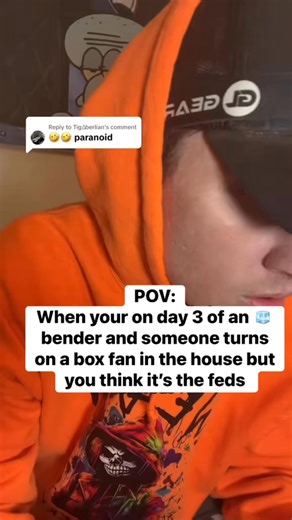 It’s always the box fan feds that are after me😂😂😂 #addictionrecovery #recoveryhumor #darkhumor #skitscomedy #wedorecover #dbjr_89 #fyp | Dbjr89