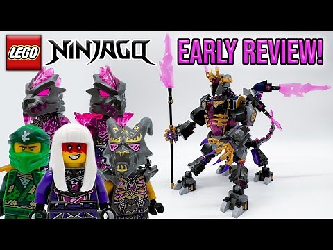 The Crystal King EARLY Summer 2022 Review! LEGO Ninjago Set 71772