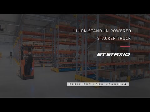 New Toyota BT Staxio S-series: efficient load handling
