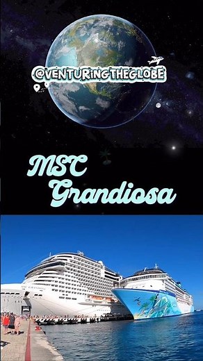 MSC Grandiosa - Full Video Coming Soon #Travel #cruise #msc #cruiseship #vacation #vlogcreations