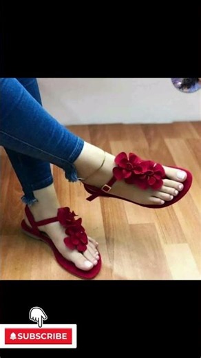 Stunning Red Sandals for Women 😍✨ | Trendy Summer Footwear #shorts