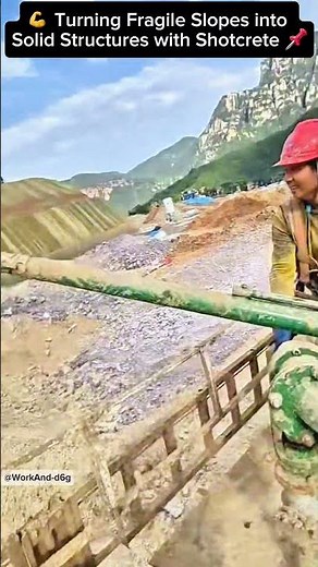 💪 Turning Fragile Slopes into Solid Structures with Shotcrete 📌