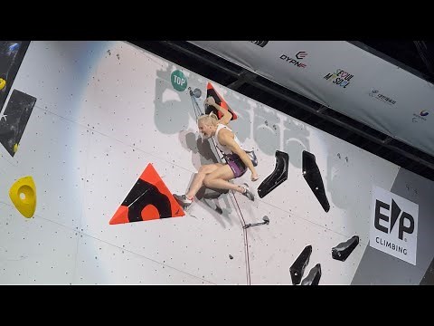 Janja Garnbret WINS GOLD In The IFSC Climbing World Championships Seoul 2025 Lead Finals!