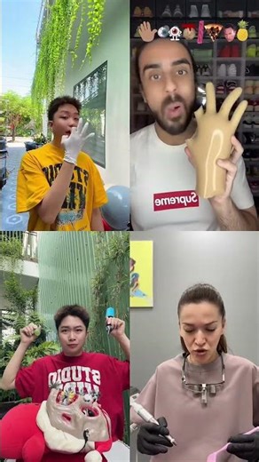 Dentists Pranks & Giant Glove Surprise! 🦷🧤😱