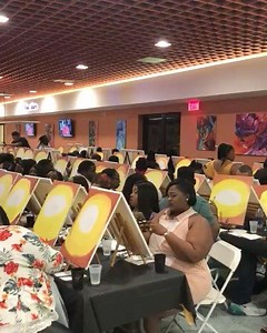 Tipsy canvas all age choir. These people are the best. Love was truly in the air. @tipsycanvaspaintnsip @princecharmin242 @stefanlegend @seven_thepointe #art #canvas #paint #tevincampbell #choir #love #djlife #host #music @cocktailsonthebay | Supa Mario Entertainment SME | Facebook