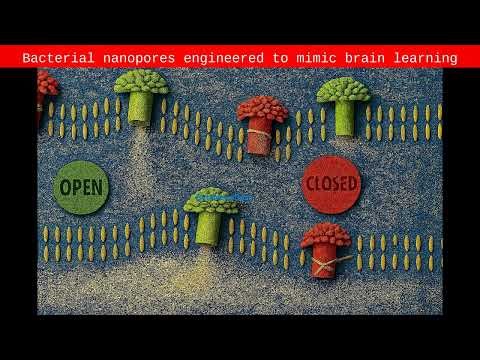 Bacterial nanopores engineered to mimic brain learning - Byte News Daily