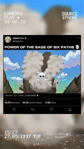 ​The True Power of Hagoromo Ōtsutsuki ⚡#shorts #anime