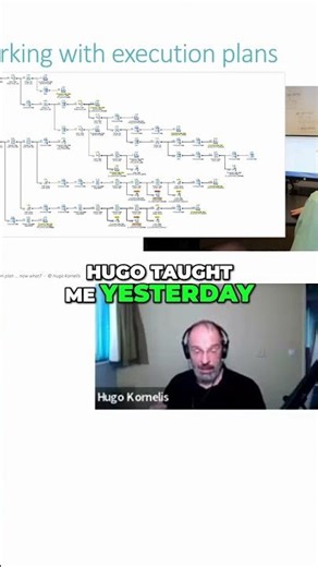 Hugo Teaches SQL Server Execution Plans