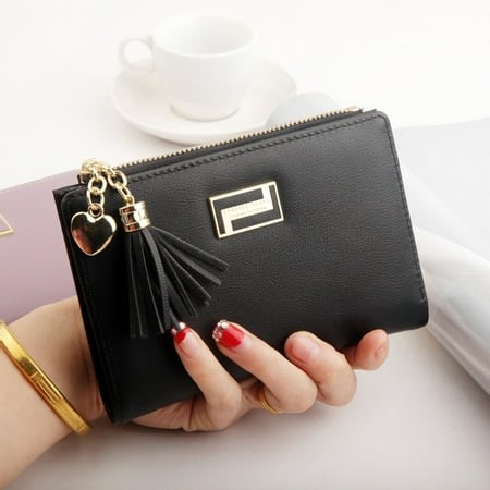 SMihono wallet woman and Card Holder Women Fashion Cute Soft Leather Change Purse Long Wallet Credit Card Holder - Walmart.ca