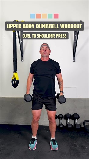 Upper Body Power Dumbbell Circuit | Build Shoulders Arms Boost Metabolism Today’s dumbbell workout hits shoulders, biceps, quads, and core in one time-efficient 20-35 minute workout. Start with 5-min conditioning, then right into this circuit. Repeat 3-5 rounds with no rest and feel your metabolism burning calories all day. No gym needed, just dumbbells and consistency. Metabolic Fitness Training (MFT) = Conditioning → Strength → Repeat (No Rest) 🔥 TODAY'S WORKOUT: Conditioning Dumbbell Circuit