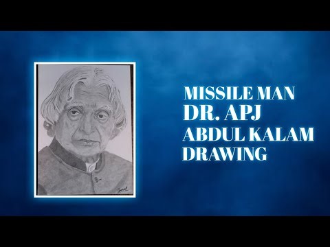 Dr. APJ Abdul Kalam Drawing|| Gani Artist 