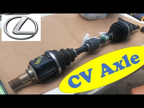DIY 2011 Lexus RX 350 CV Axle Repair Replacement & Lower Control Arm - Driver Side - Save $1500+