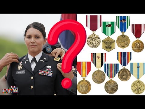 What Are Tulsi Gabbard's Military Medals?