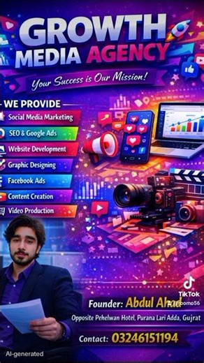 🚀 Promote Your Business with Growth Media Agency 📈 contact no 03246151194