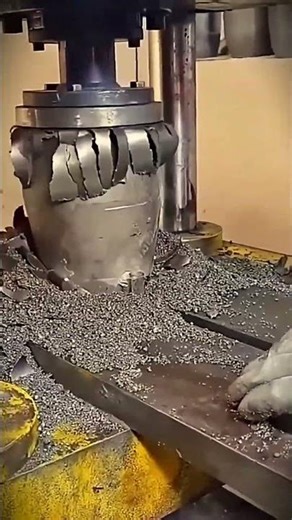 aluminum powder bending press process with good printing results #shorts