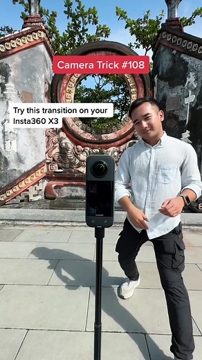 Insta360 X3 Camera Trick Tutorial