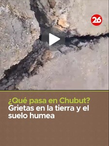 Suelo que humea en Chubut: causas y riesgos del fenómeno