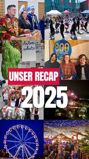 ✨ 2025 in Fellbach Ein Jahr voller Begegnungen, Engagement, Feste und besonderer Momente. Gemeinsam wurde viel bewegt - in Schmiden, Oeffingen, Lindle und in der gesamten Stadt. Was war euer Highlight 2025? Wir wünschen allen einen guten Rutsch ins Jahr 2026! #Fellbach #Schmiden #Oeffingen #Lindle #StadtFellbach #Jahresrueckblick #Zusammenhalt #Gemeinsam | Stadt Fellbach - Kultur Genuss Wein