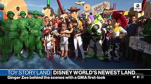 Ginger Zee here joined by Disney Culinary Director Robert Adams, with your ultimate backstage pass at the all new Toy Story Land opening this weekend at Walt Disney World! gma.abc/2tBw1nT | Good Morning America