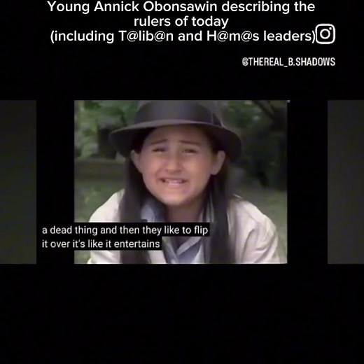 Annick Obonsawin describing the rulers of today