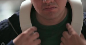 Toyota's guide collar for the blind and visually impaired