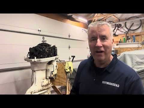 Johnson 90 hp V4 Outboard testing Step by Step