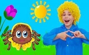 可爱的小蜘蛛 Itsy Bitsy Spider CutieKids_可爱儿童