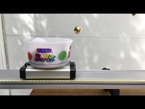 Introductory Perfectly Inelastic Collision Problem Demonstration