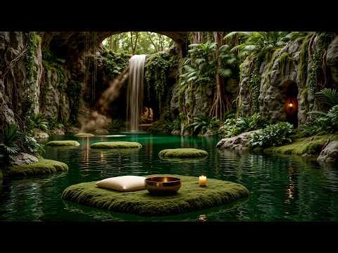 Healing Zen Waterfall | Deep Relaxation for Stress, Overwhelm & a Restless Mind | Tranquil 528Hz
