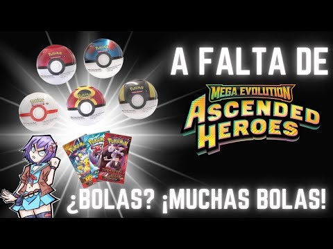 A falta de Ascended Heroes ¿Bolas? Muchas Pokebolas - Fall 2025 Pokeballs tins