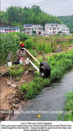DIY Water Scoop – Irrigate Your Garden Without a Hose 💧🧑‍🌾