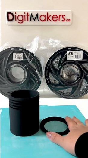 D3D Sigma PLA Silver and Black available at 🔗digitmakers.ca ✨