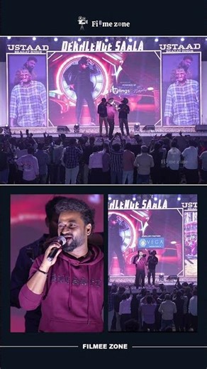 DSP Energetic Speech || Ustaad Bhagat Singh Song Launch || Pawan Kalyan | Sreeleela | Harish Shankar