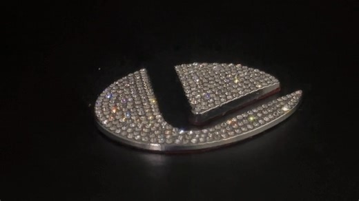 Watch Lexus Bling Car Steering Wheel Emblem Logo Sticker on Amazon Live