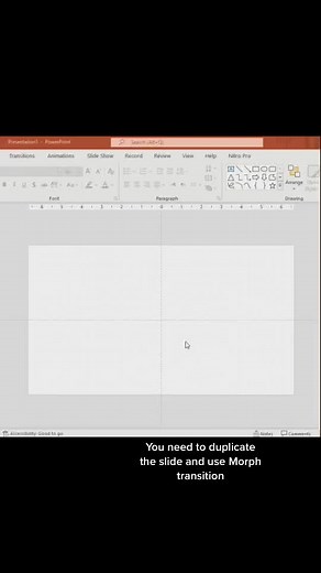 Creating Scrolling Parallax Effect in PowerPoint